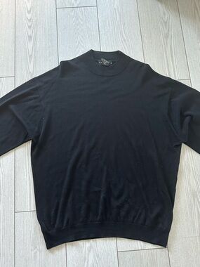 Baracuta Men's Black Crew Neck Shirt XL